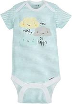 Gerber Baby Boys' 5-Pack Short-Sleeve Onesies - Image 7